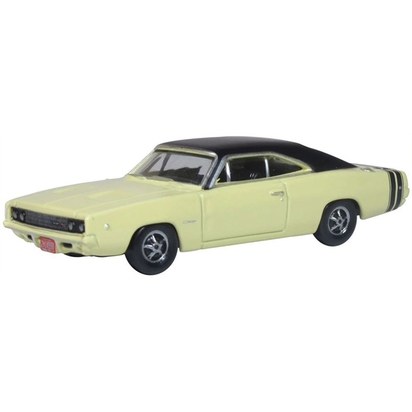 Dodge Charger 1968 Yellow and Black