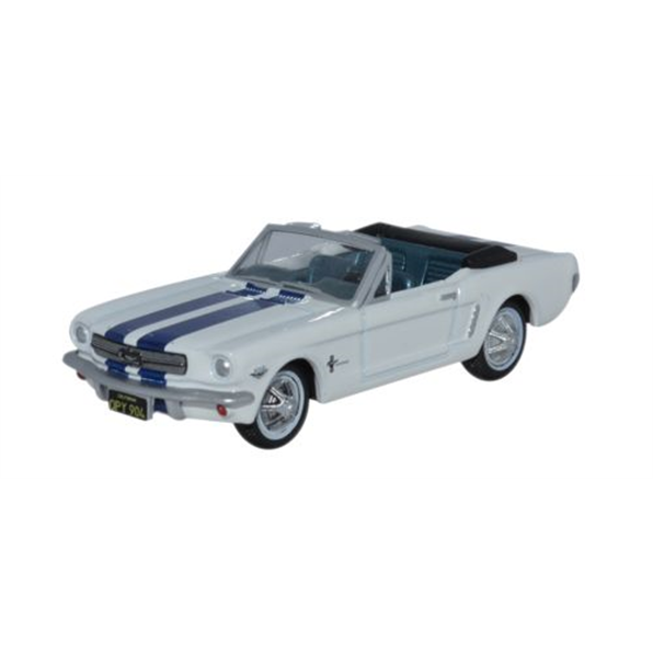Ford Mustang Conv 1965 - White/Blue
