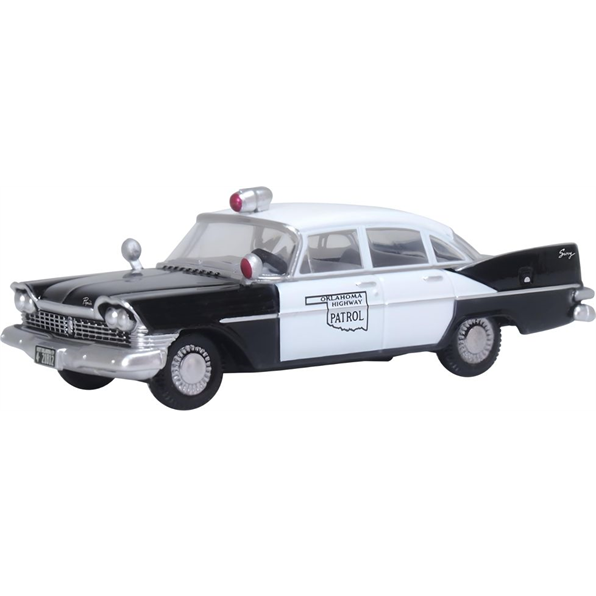 Plymouth Savoy Sedan 1959 Oklahoma Highway Patrol