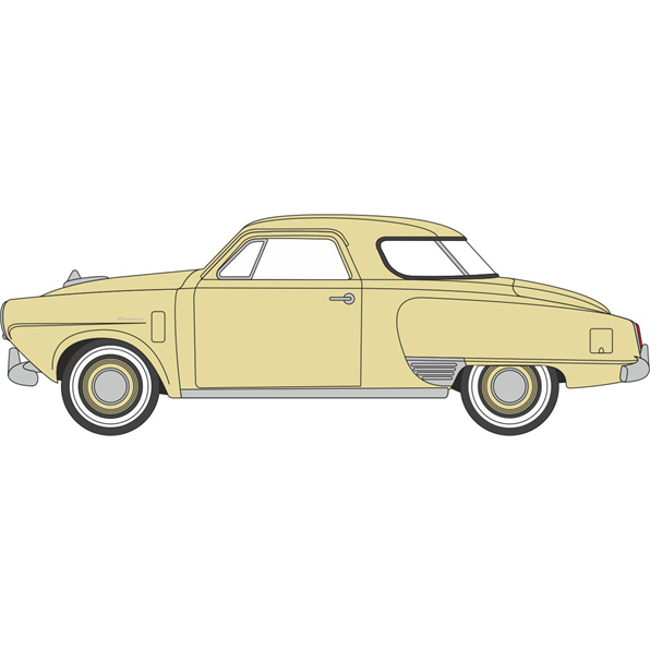 Studebaker Champion Starlight Coupe Coupe Tulip Cream 1950