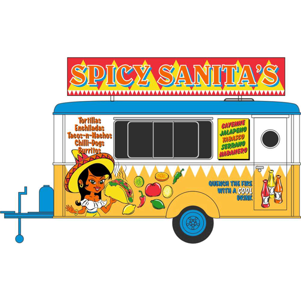 Mobile Trailer - Spicy Sanitas