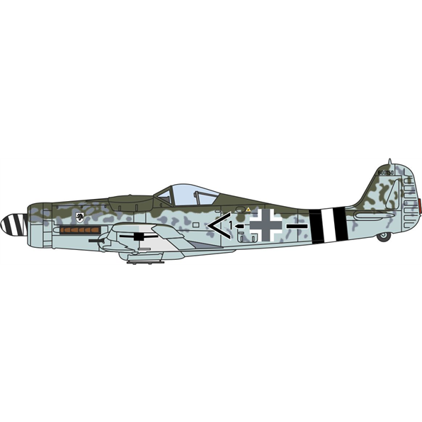 Focke Wulf 190D 600150 JG-4 - No Swastika Frankfurt am Rhein 1945