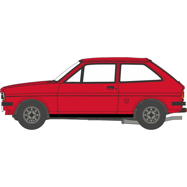 Ford Fiesta Mk1 Venetian Red