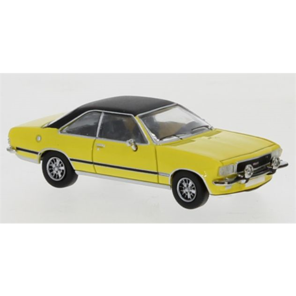 Opel Commodore B Coupe Yellow/Matt Black 1972