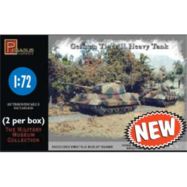 German Tiger II Heavy Tank ( 2 per box)