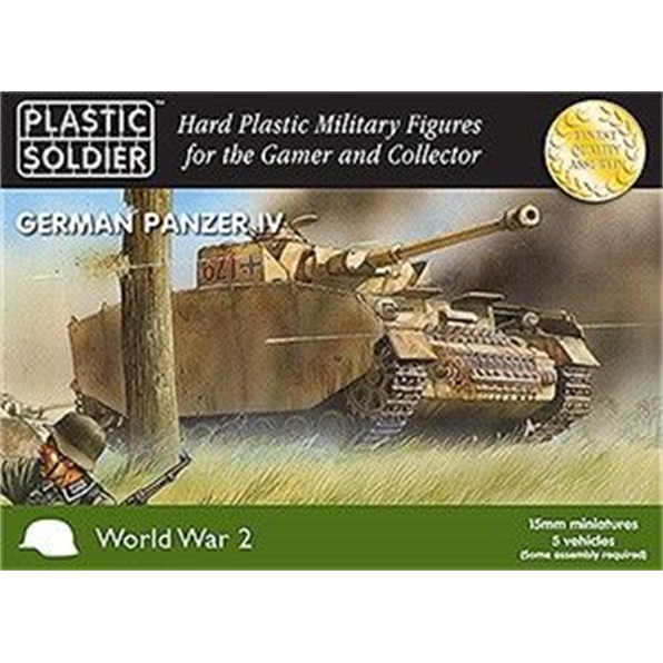 German Panzer IV Tank (Easy Assembly)