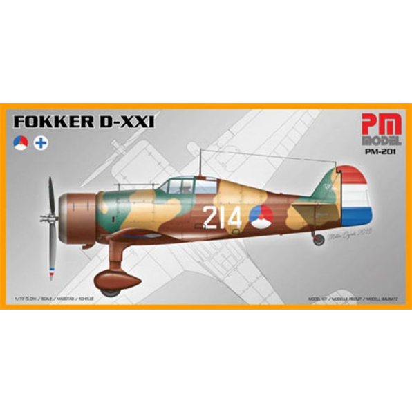 Fokker D-XXI (White 214)