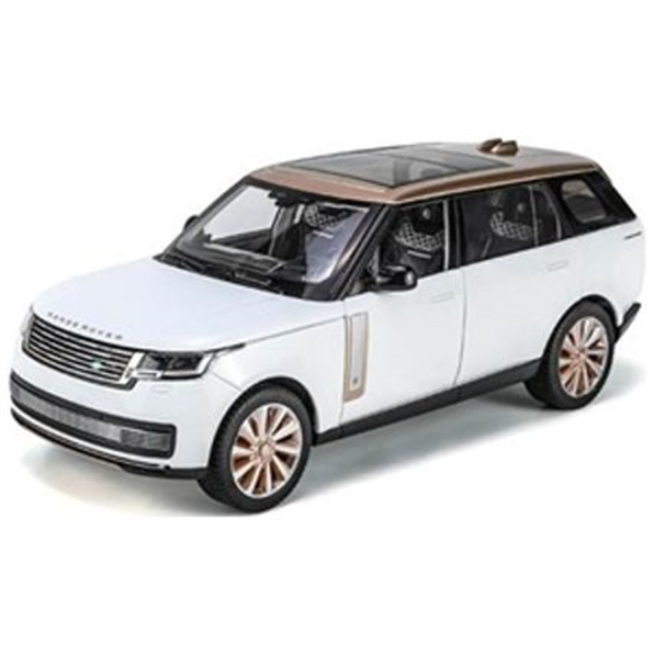 Range Rover SV Version 2022 White Opening Parts/Light and Sound