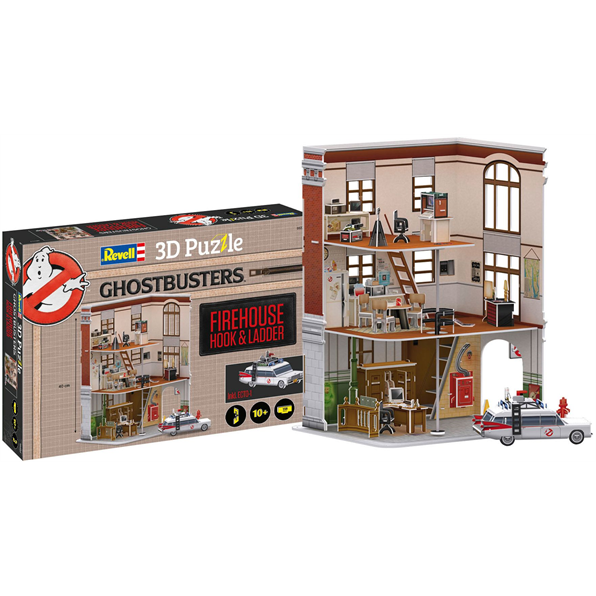 Ghostbusters Firestation 3D Puzzle