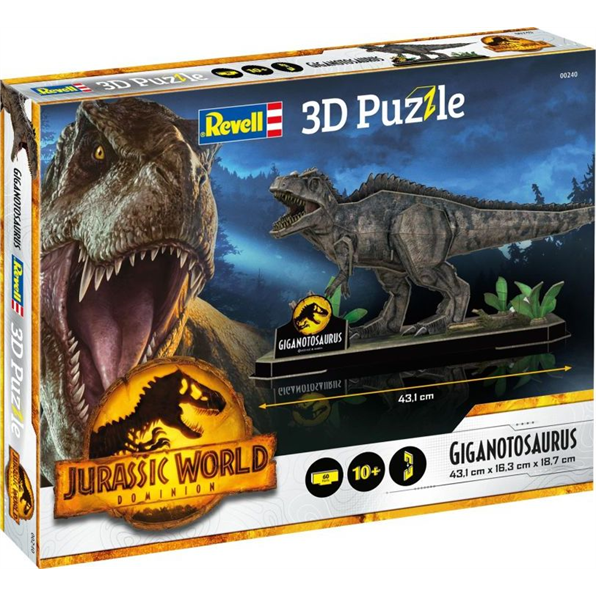 Jurassic World: Dominion 'Dinosaur A' 3D Puzzle
