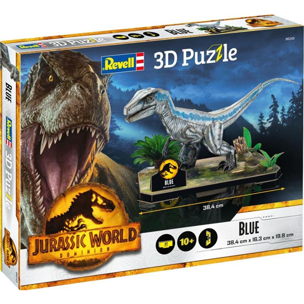 Jurassic World: Dominion 'Blue' Velociraptor 3D Puzzle