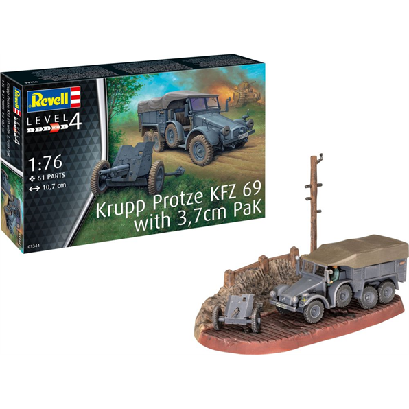 Krupp Protze KFZ 69 w/3.7cm Pak