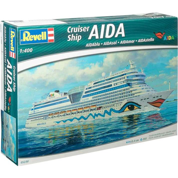 Cruise Ship AIDA (AIDAblu, Sol, Mar or Stella)