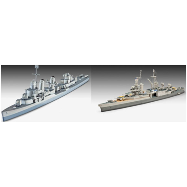 Gift Set Pacific Warriors (USS Fletcher and Indianapolis)