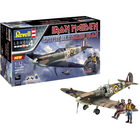 Gift Set Spitfire Mk.II 'Aces High' Iron Maiden