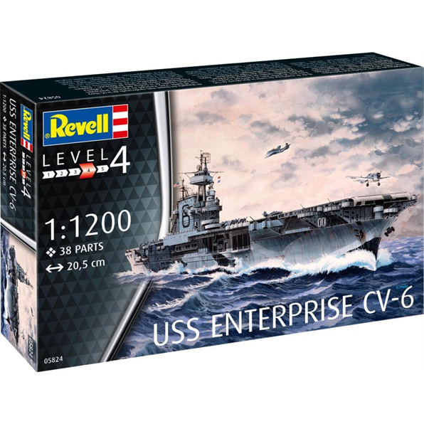 USS Enterprise CV-6 Aircraft Carrier
