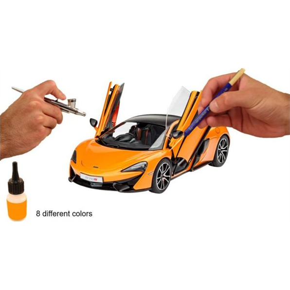 Model Color Set Sportscar 'Airbrush Ready' (8 x 17ml Acrylic Paints)
