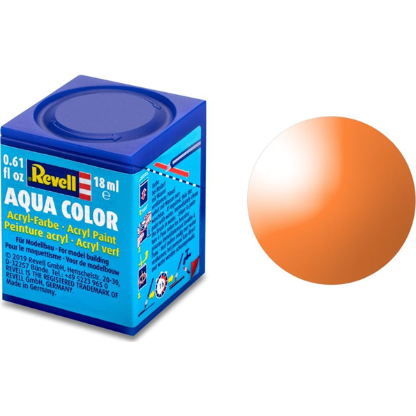 Orange Clear Aqua Color (18ml)