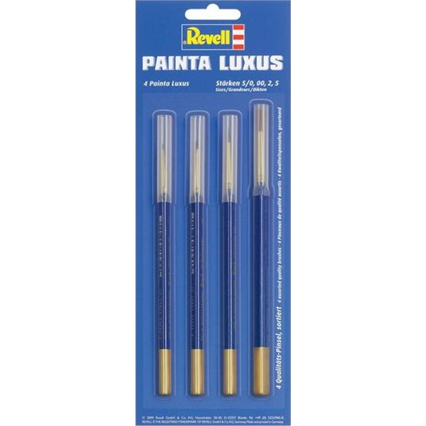 Painta Luxus Premium Brush Set (Pk4)