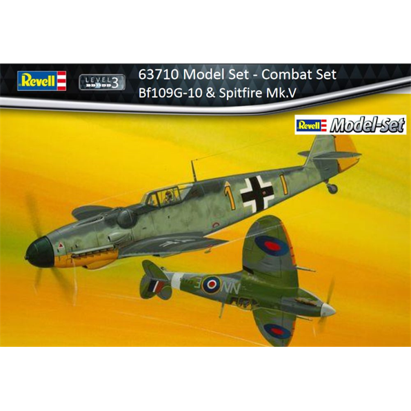 Combat Set Bf109G-10 and Spitfire Mk.V 'Model Set'