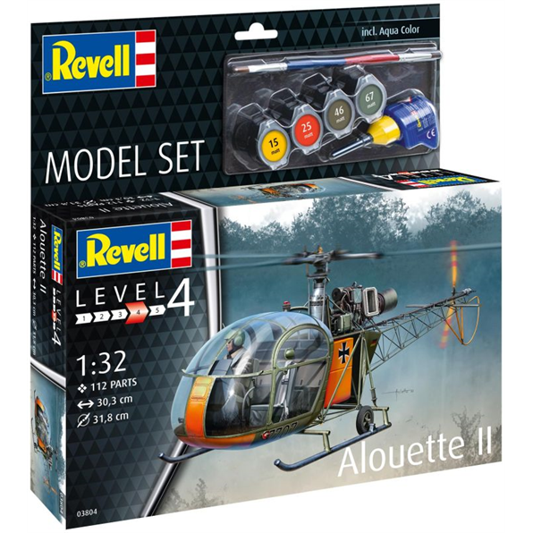 Alouette II Model Set