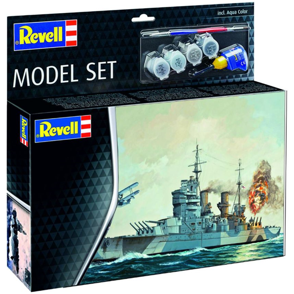 Battleship HMS Duke of York Model Set