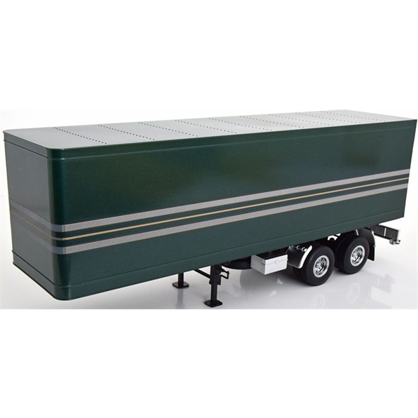 Truck Trailer Dark Green Metallic/Silver