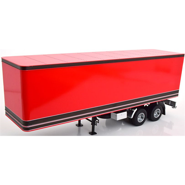 Truck Trailer Red/Black