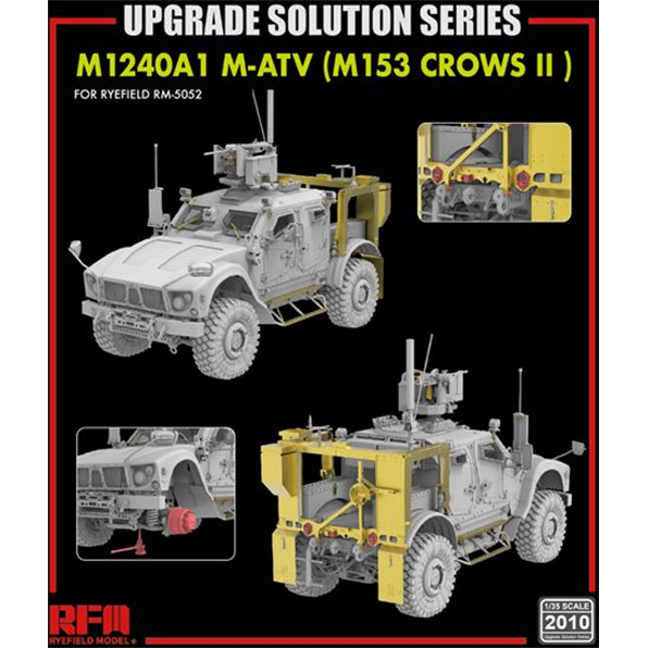 Upgrade Set for 5052 M1240A1 M-ATV (M153 Crows II)
