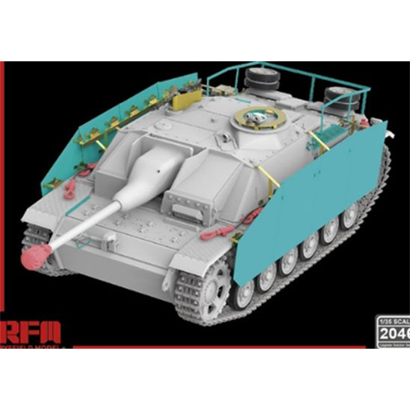 Upgrade Set For 5086 5088 StuG.III Ausf.G Late Production