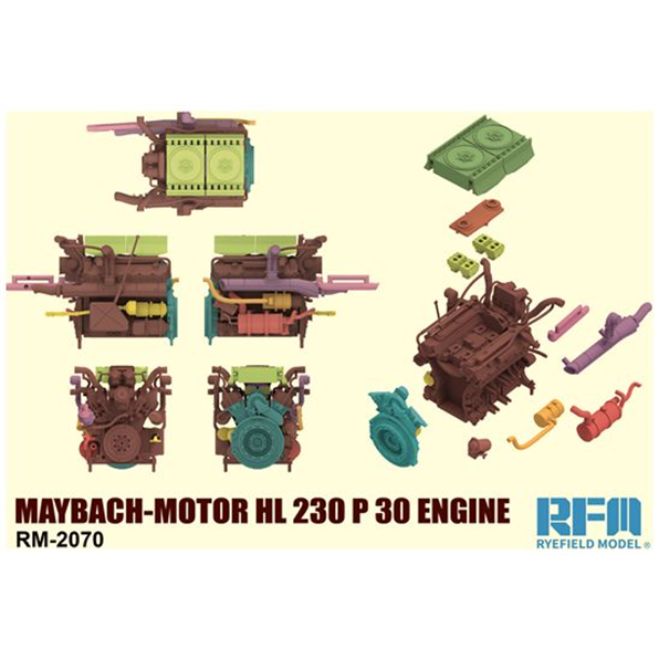 Maybach-Motor HL 230 P 30 Engine