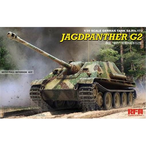 Jagdpanther G2 with Full Interior and Workable Track Links