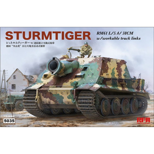 Sturmtiger w/Workable Track Links