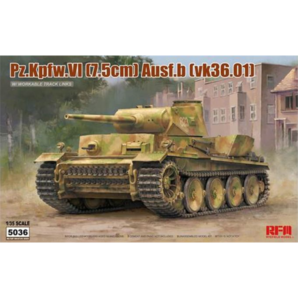 PZ.KPFW.VI Ausf.B (VK36.01) w/Workable Track Links