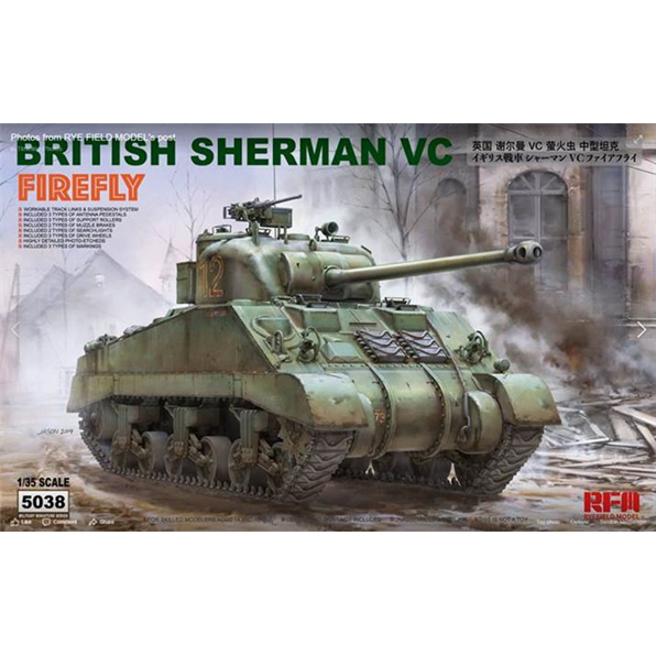 Sherman Firefly VC Tank 'British'