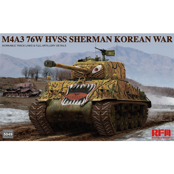 M4A3 76w HVSS Sherman Korean War