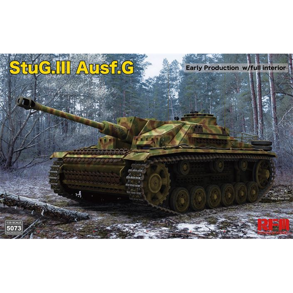 StuG. III Ausf. G Early Production w/Full Interior + Workable Track Links