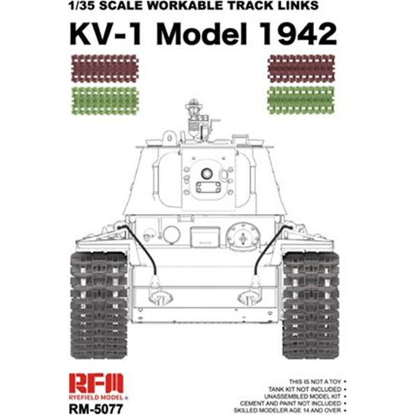Workable Track Links KV-1 1942