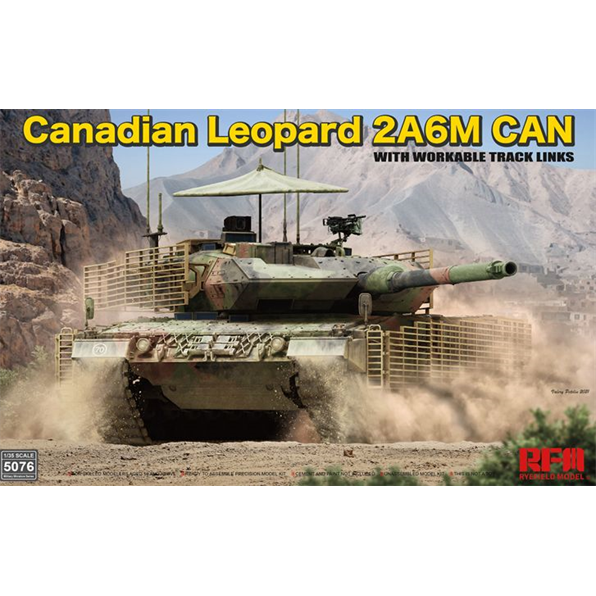 Canadian Leopard 2A6M CAN w/Workable Track Links