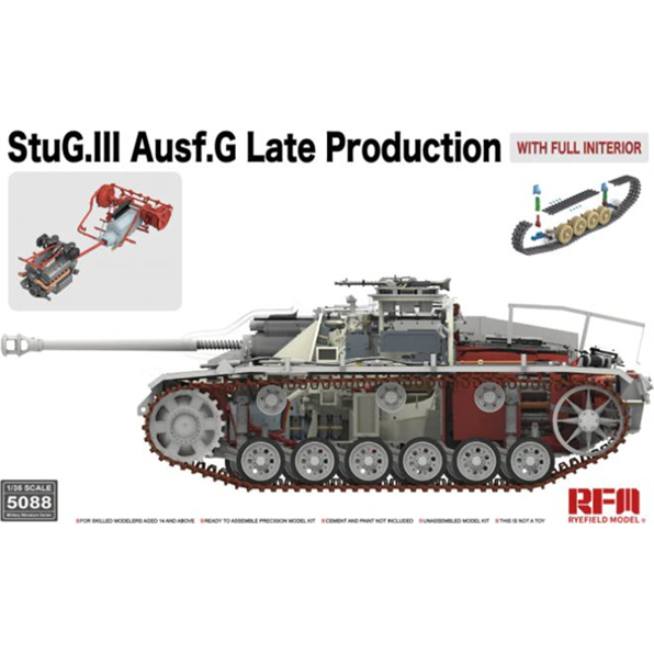 StuG.III Ausf.G Late Production w/Full Interior