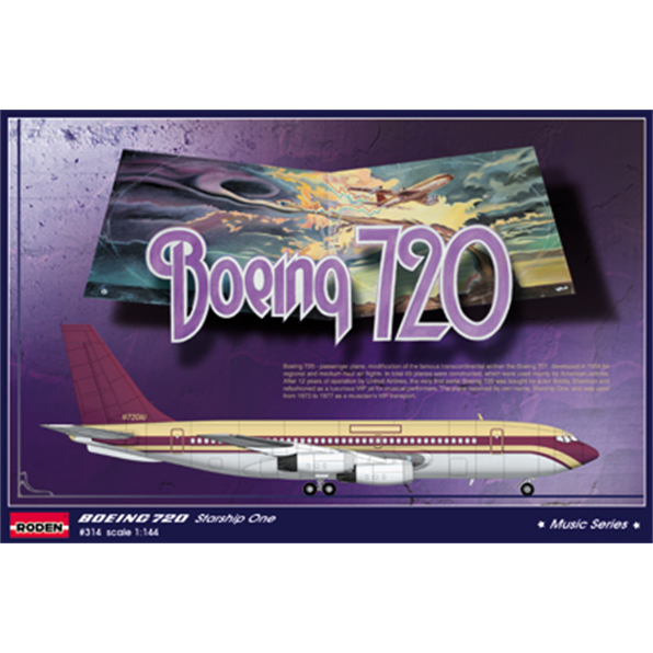Boeing 720 Starship One 'Music series'