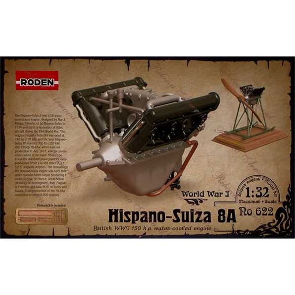 Hispano Suiza 8A 150 h.p Engine