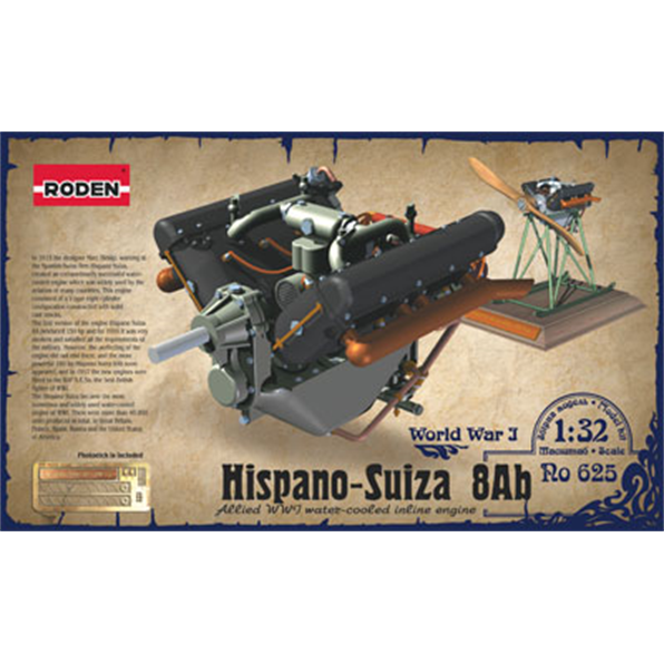 Hispano Suiza 8Ab Engine