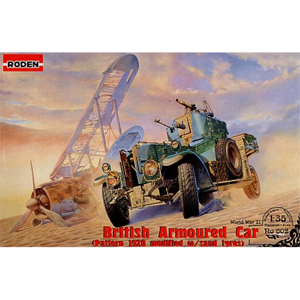 RR British Armored Car ( 1920 Pattern Mk1 Modified w/Sand Tyres)