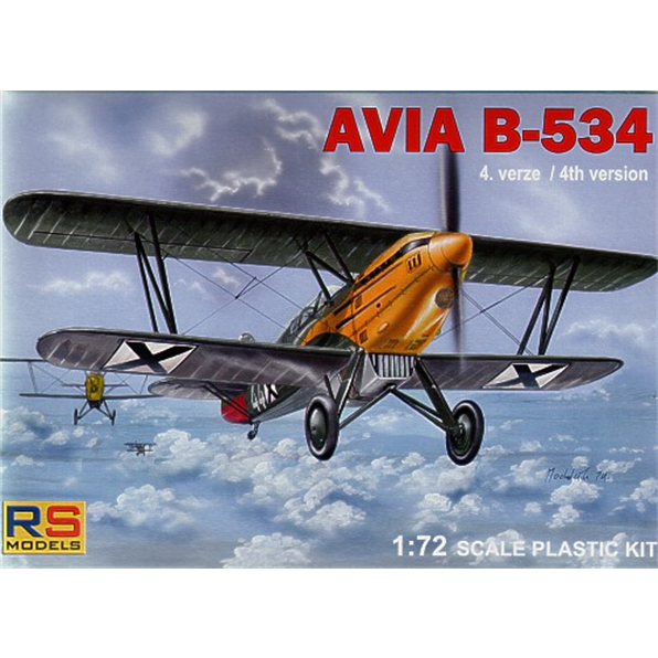 Avia B-534 IV./late version (5 decal v. Bulgaria, Czech, Luftwaffe, Slovakia)