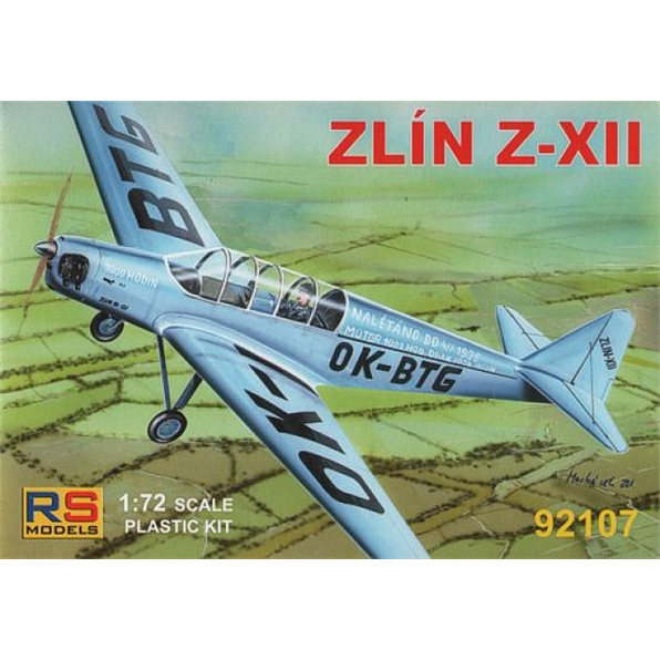 Zlin XII (5 decal v. for Luftwaffe, Czechslovakia, France)