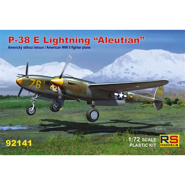 P-38 E Aleutian (4 decal v. for USA)