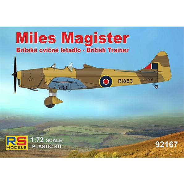 Miles Magister (4 decal v. for GB, Germany Turkey)