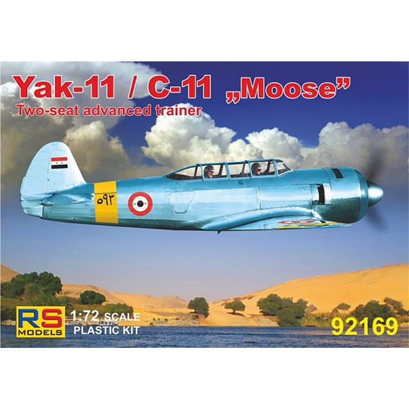 Yak-11 / C-11 'Moose' (4 decal v. for Egypt, USSR, Bulgaria, North Korea)