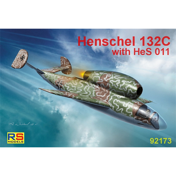 Henschel  Hs-132 C (5 decal v. for Luftwaffe, Japan, GB)